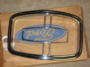 NOS 68 Torino tail light bezzle / fits convertible and hard top